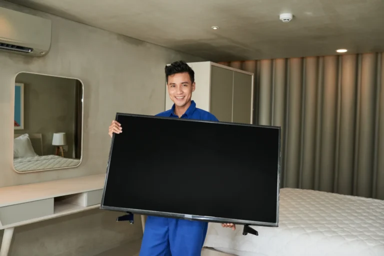Move a TV Without Its Original Box
