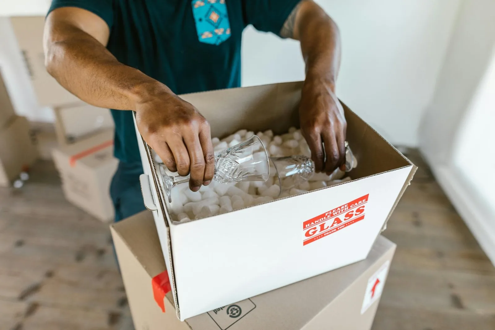 Pack Stemware Safely for Moving