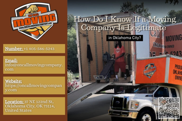 How Do I Know If a Moving Company Is Legitimate in Oklahoma City?